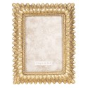 Clayre & Eef Cadre photo 10x15 cm Couleur or Plastique Rectangle
