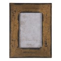Clayre & Eef Cadre photo 10x15 cm Marron Plastique Rectangle