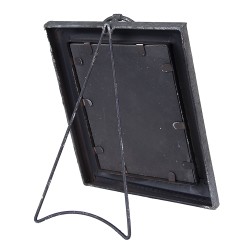 Clayre & Eef Cadre photo 20x16 cm Gris Bois Rectangle