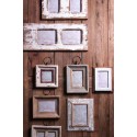 Clayre & Eef Cadre photo 7x9 cm Marron Fer Rectangle