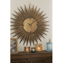 Clayre & Eef Bilderrahmen 13x18 cm Goldfarbig Kunststoff Rechteck