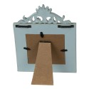 Clayre & Eef Cadre photo 10x10 cm Vert MDF Rectangle