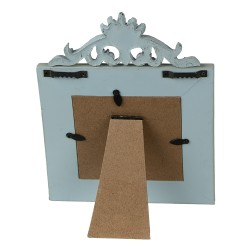 Clayre & Eef Cadre photo 10x10 cm Vert MDF Rectangle