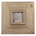 Clayre & Eef Bilderrahmen 9x9 Braun Holz Quadrat