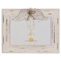 Clayre & Eef Cadre photo 18x13 cm Blanc Produit en bois