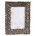 Clayre & Eef Photo Frame 10x15 cm Brown Plastic