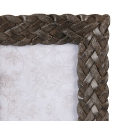 Clayre & Eef Photo Frame 10x15 cm Brown Plastic