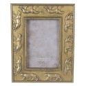 Clayre & Eef Photo Frame 10x15 cm Gold colored Plastic