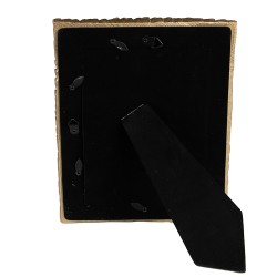 Clayre & Eef Bilderrahmen 13x18 cm Goldfarbig Polyresin Rechteck