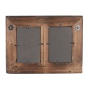Clayre & Eef Bilderrahmen 10x15 cm Schwarz Holz Rechteck