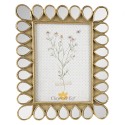 Clayre & Eef Bilderrahmen 13x18 cm Goldfarbig Kunststoff