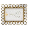 Clayre & Eef Bilderrahmen 13x18 cm Goldfarbig Kunststoff