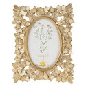 Clayre & Eef Bilderrahmen 10x15 cm Goldfarbig Kunststoff