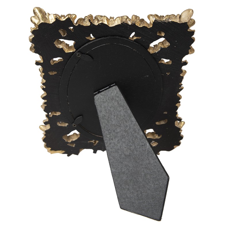 Clayre & Eef Bilderrahmen 10x15 cm Goldfarbig Kunststoff