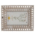 Clayre & Eef Photo Frame 10x15 cm Beige Plastic