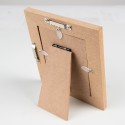 Clayre & Eef Photo Frame 7x10 cm Brown White MDF Rectangle