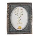 Clayre & Eef Cadre photo 13x18 cm Vert Plastique Verre