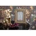 Clayre & Eef Photo Frame 10x15 cm Gold colored Plastic Glass