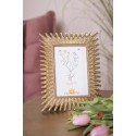Clayre & Eef Photo Frame 10x15 cm Gold colored Plastic