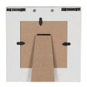 Clayre & Eef Fotolijst  10x10 cm Wit Houtproduct
