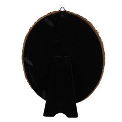 Clayre & Eef Photo Frame 13x18 cm Gold colored Plastic Glass Oval