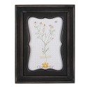 Clayre & Eef Photo Frame 13x18 cm Black Brown Wood product Rectangle