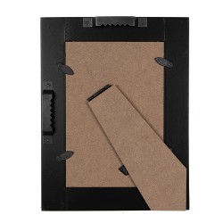 Clayre & Eef Bilderrahmen 13x18 cm Schwarz Braun Holzprodukt Rechteck