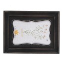 Clayre & Eef Photo Frame 13x18 cm Black Brown Wood product Rectangle