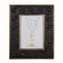 Clayre & Eef Photo Frame 13x18 cm Black Gold colored Plastic Glass Rectangle
