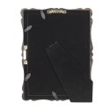 Clayre & Eef Photo Frame 13x18 cm Black Brown Plastic Rectangle