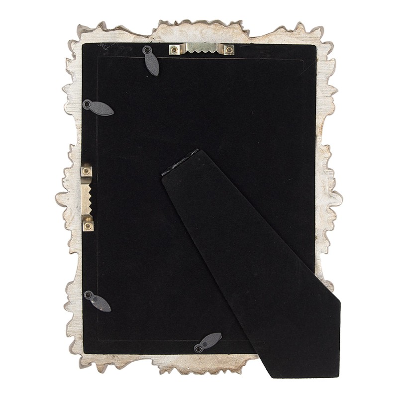Clayre & Eef Fotolijst  13x18 cm Goudkleurig Kunststof Glas Rechthoek