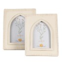 Clayre & Eef Bilderrahmen 10x15 cm Beige Kunststoff Glas Rechteck