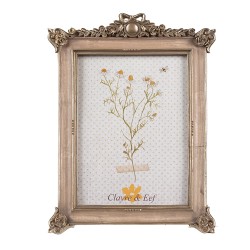 Clayre & Eef Photo Frame 13x18 cm Gold colored Polyresin