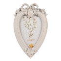 Clayre & Eef Cornice per foto 10x15 cm Beige Poliresina