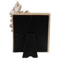 Clayre & Eef Bilderrahmen 13x18 cm Braun Beige Polyresin Blumen