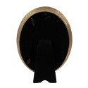 Clayre & Eef Photo Frame 10x15 cm Gold colored Polyresin Oval