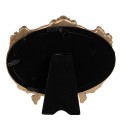 Clayre & Eef Photo Frame 10x15 cm Gold colored Polyresin Oval