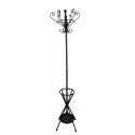Clayre & Eef Attaccapanni da terra 180 cm Marrone Ferro