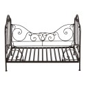 Clayre & Eef Hondenmand  80x53x58 cm Bruin Zwart Ijzer Rechthoek