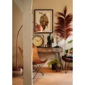 Clayre & Eef Side Table 116x40x80 cm Grey Iron Wood Rectangle