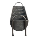 Clayre & Eef Plant Holder 72x16x20 cm Grey Iron Rectangle