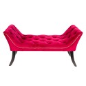 Clayre & Eef Zitbank  2-Zits Rood Textiel