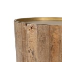Clayre & Eef Table d'appoint Ø 57x48 cm Marron Bois Fer Rond