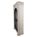 Clayre & Eef Armadio 102x42x190 cm Beige Nero Legno Metallo