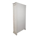 Clayre & Eef Armadio 102x42x190 cm Beige Nero Legno Metallo