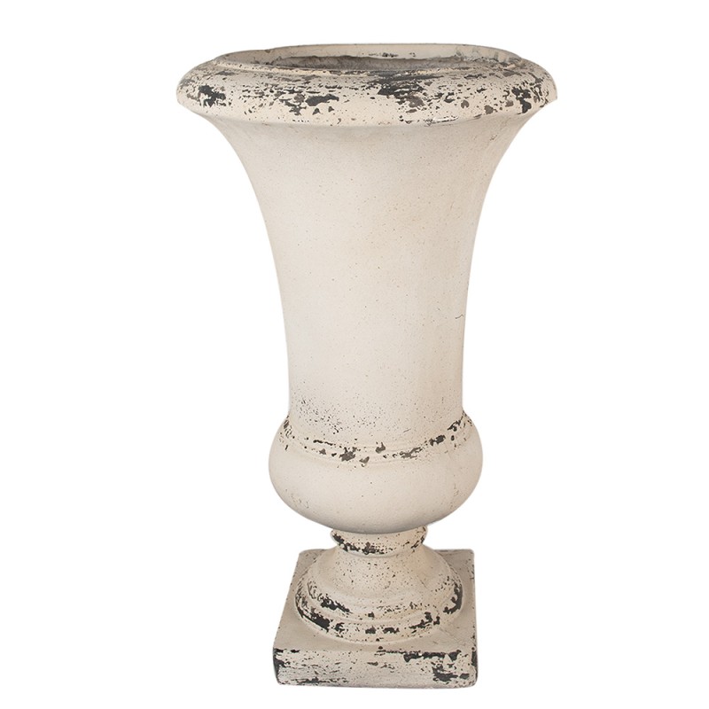 Clayre & Eef Planter Ø 34x62 cm Beige Ceramic material