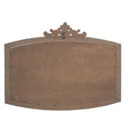 Clayre & Eef Spiegel 72x55 cm Wit Hout Rechthoek