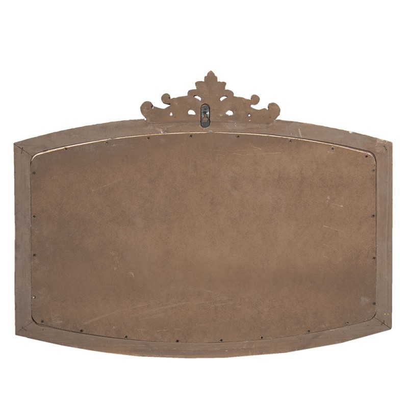 Clayre & Eef Miroir 72x55 cm Blanc Bois Rectangle