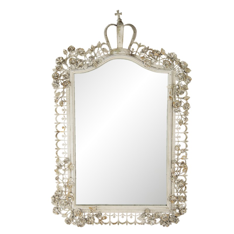 Clayre & Eef Miroir 63x102 cm Beige Fer