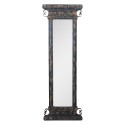 Clayre & Eef Mirror 45x131 cm Blue Brown Wood